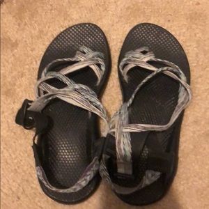 multicolored chacos!